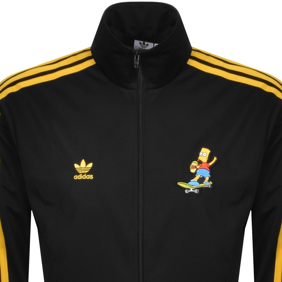 Alternative Image for Productadidas Originals X The Simpsons Track Top Black2